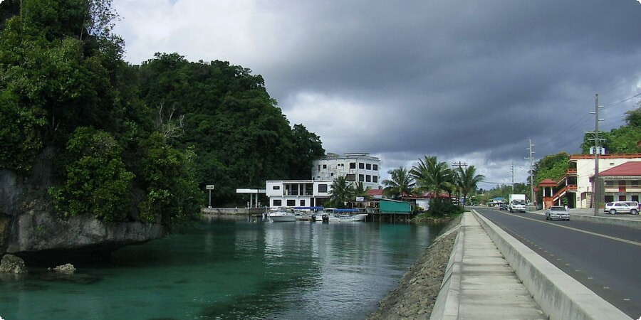 Driving Around Palau