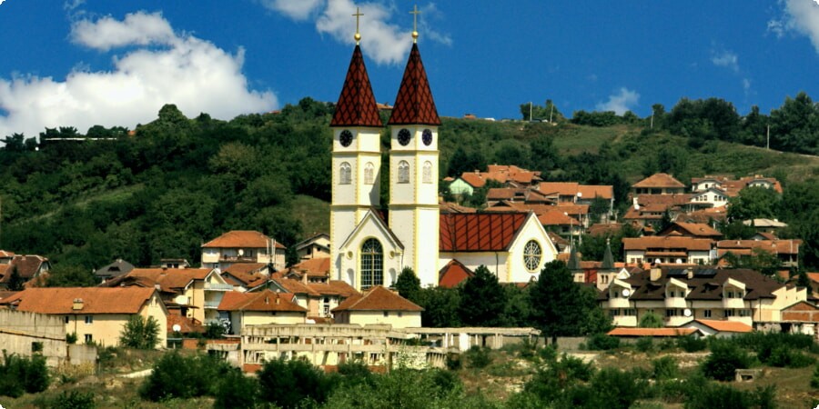 Road Trip Route Through Kosovo