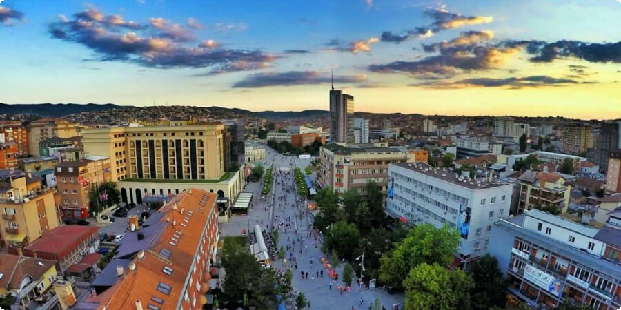 Road Trip Route Through Kosovo