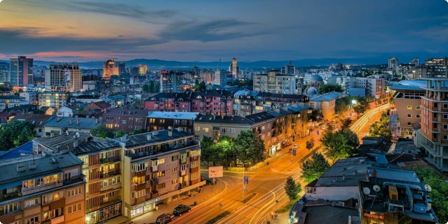 Road Trip Route Through Kosovo