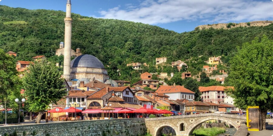 Road Trip Route Through Kosovo