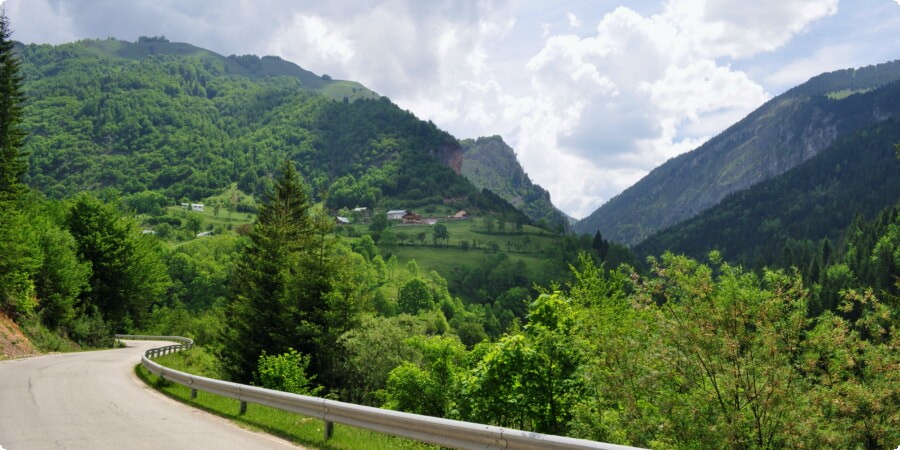 Road Trip Route Through Kosovo