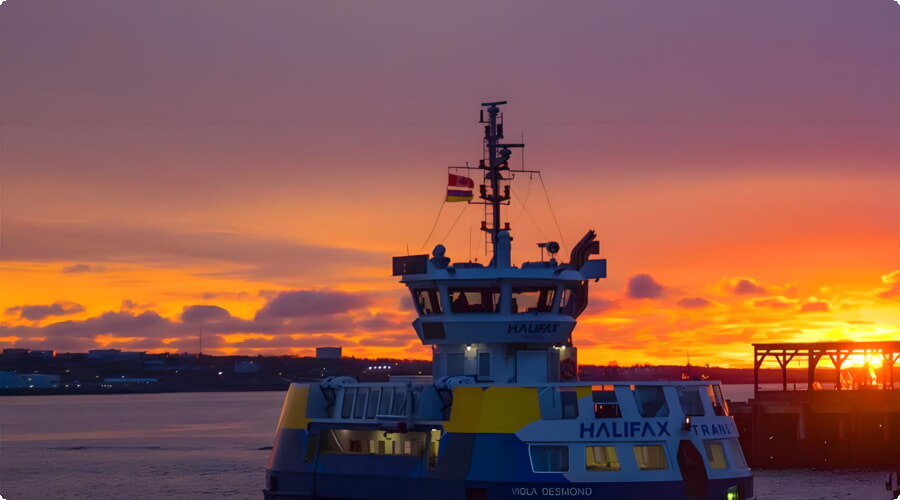 Halifax-Sonnenuntergang