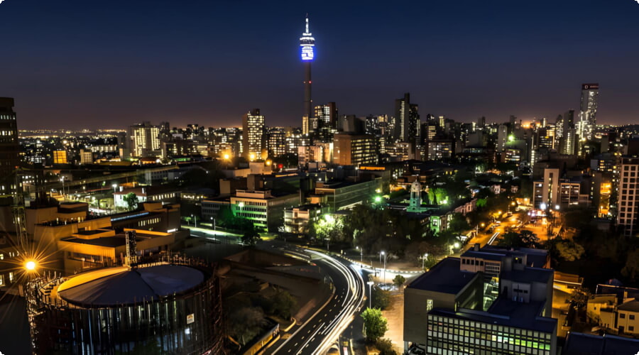 Йоханнесбург ночь