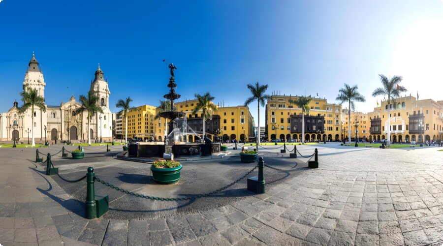Limas Innenstadt