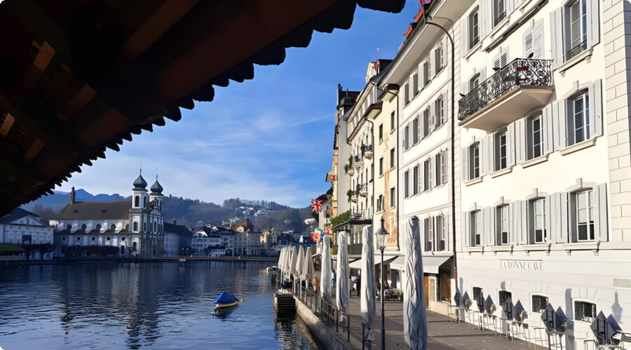 De oude binnenstad van Luzern
