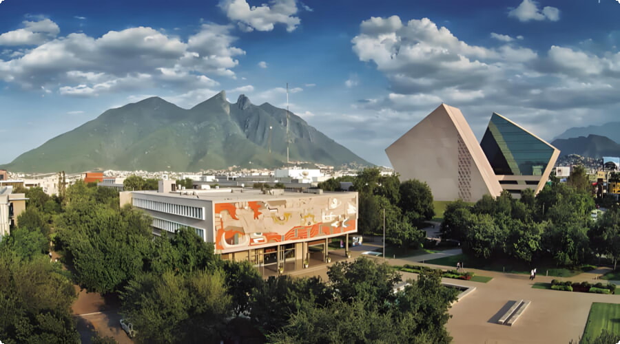 Uitzicht op Monterrey
