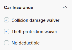 Car rental insurance